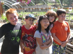 kids inside pavilion